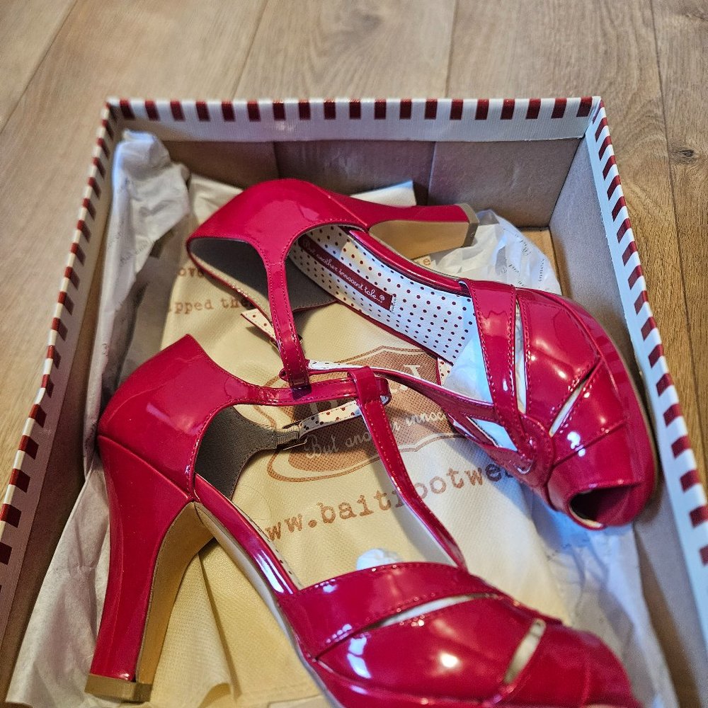 Lacey Glass Heels